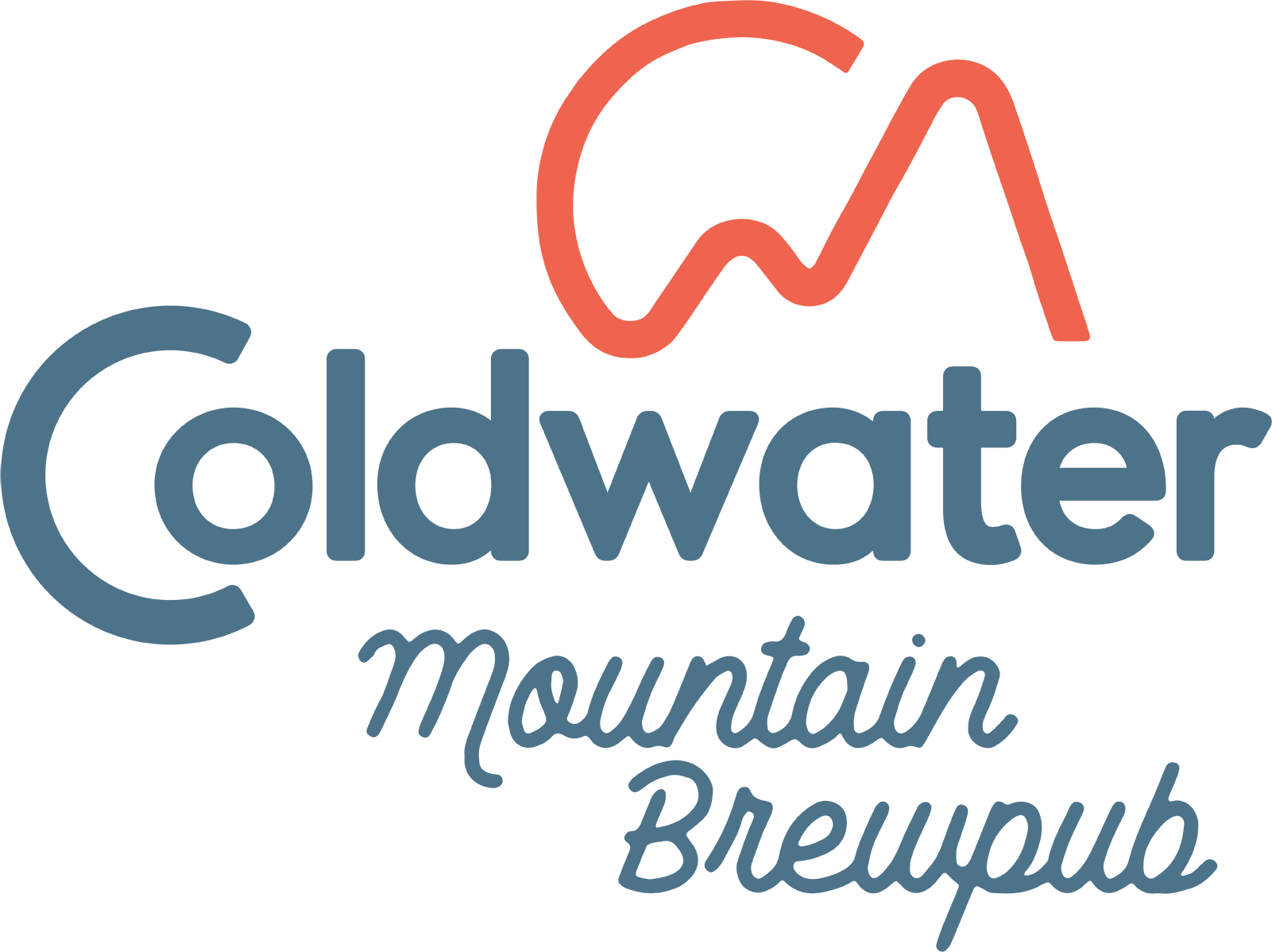 Coldwater mountain brewpub logo
